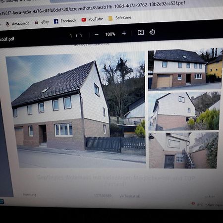 Geraeumiges Ferienhaus Beverungen Eksteriør bilde